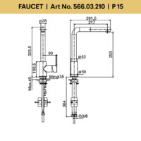 Granite Faucet With Pull Out Sketch Granite Faucet With Pull Out Sketch