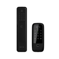 Push Pull Mortise Metal Gate Fingerprint Push Pull Mortise Metal Gate Fingerprint